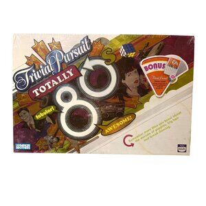 Trivial Pursuit: Totally 80s Board Game With Bonus Travel Game By Parker Brother
